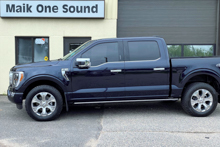 2021 Ford F-150 with professional window tint in North Bay